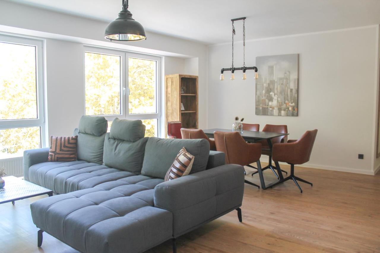 New York Apartment - Fuer Freunde & Familien, Stadtnah, Parkplatz, E-Ladestation, Gitterbox Fuer Fahrraeder, Fitnessstudio, Digitale Gaestemappe Mit Restaurant- Und Unternehmenstipps Κόμπλεντς Εξωτερικό φωτογραφία