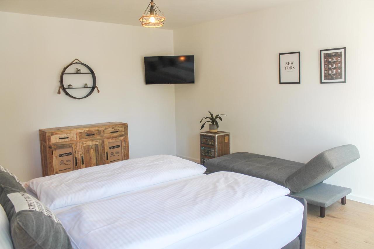 New York Apartment - Fuer Freunde & Familien, Stadtnah, Parkplatz, E-Ladestation, Gitterbox Fuer Fahrraeder, Fitnessstudio, Digitale Gaestemappe Mit Restaurant- Und Unternehmenstipps Κόμπλεντς Εξωτερικό φωτογραφία