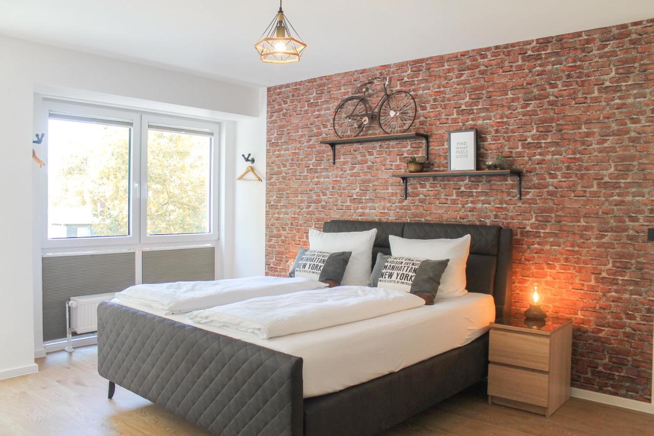 New York Apartment - Fuer Freunde & Familien, Stadtnah, Parkplatz, E-Ladestation, Gitterbox Fuer Fahrraeder, Fitnessstudio, Digitale Gaestemappe Mit Restaurant- Und Unternehmenstipps Κόμπλεντς Εξωτερικό φωτογραφία